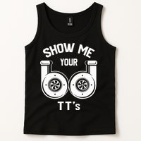Show Me Your TT's Funny Twin Turbo Car Enthusiast Gift  Tank Top