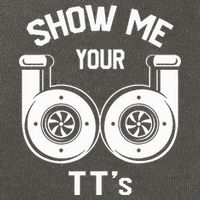 Show Me Your TT's Funny Twin Turbo Car Enthusiast Gift  Cotton Canvas Backpack