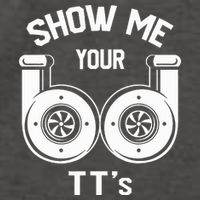 Show Me Your TT's Funny Twin Turbo Car Enthusiast Gift  Vector Backpack