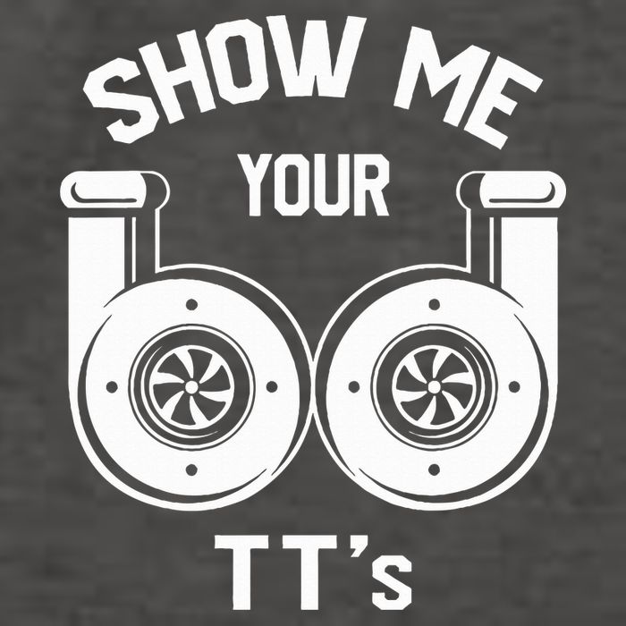 Show Me Your TT's Funny Twin Turbo Car Enthusiast Gift  Vector Backpack