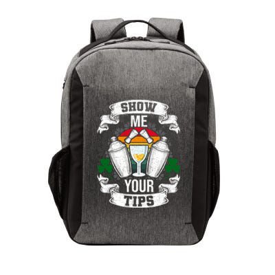 Show Me Your Tips Bartender And Barkeeper Gift Vector Backpack