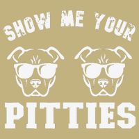 Show Me Your Pitties Funny Pitbull Dog Pitbull Dog Lovers Cooling Performance Crew T-Shirt