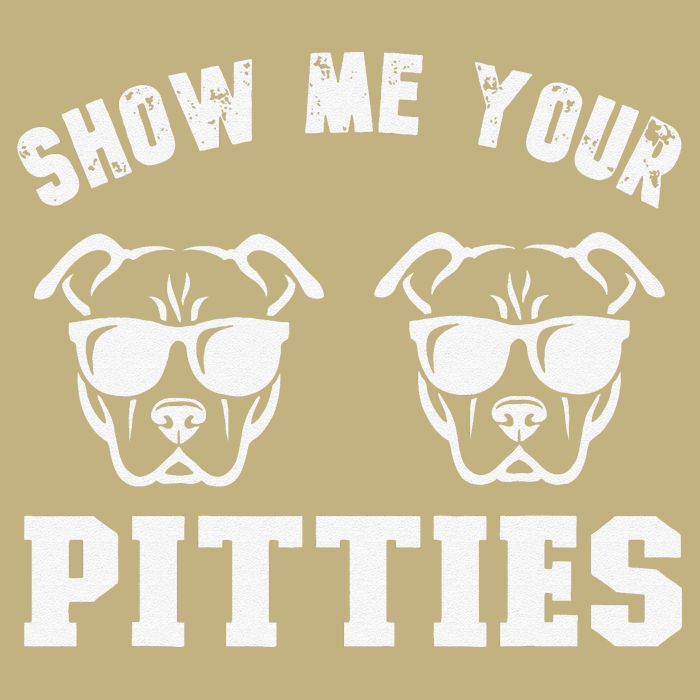 Show Me Your Pitties Funny Pitbull Dog Pitbull Dog Lovers Cooling Performance Crew T-Shirt