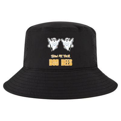 Show Me Your Boo Bees And Halloween Gift Cool Comfort Performance Bucket Hat