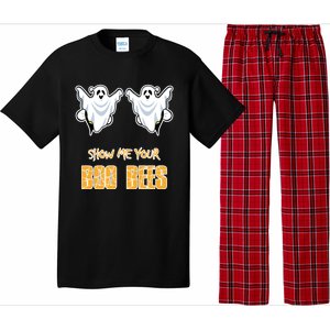 Show Me Your Boo Bees And Halloween Gift Pajama Set