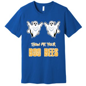 Show Me Your Boo Bees And Halloween Gift Premium T-Shirt