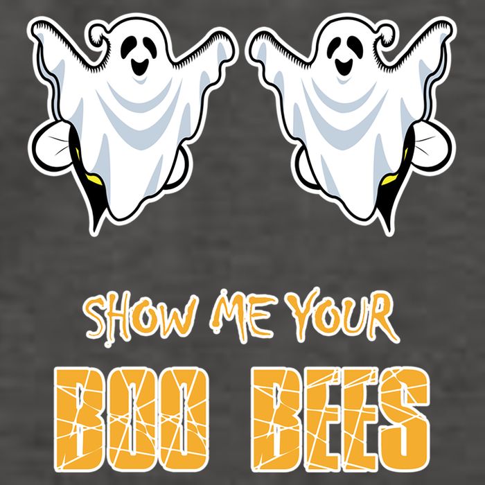 Show Me Your Boo Bees And Halloween Gift Vector Backpack