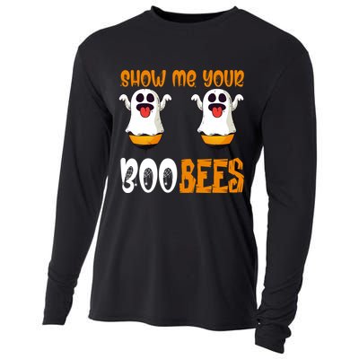 Show Me Your Boo Bees Matching Couples Halloween Costume Cute Gift Cooling Performance Long Sleeve Crew
