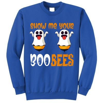 Show Me Your Boo Bees Matching Couples Halloween Costume Cute Gift Tall Sweatshirt