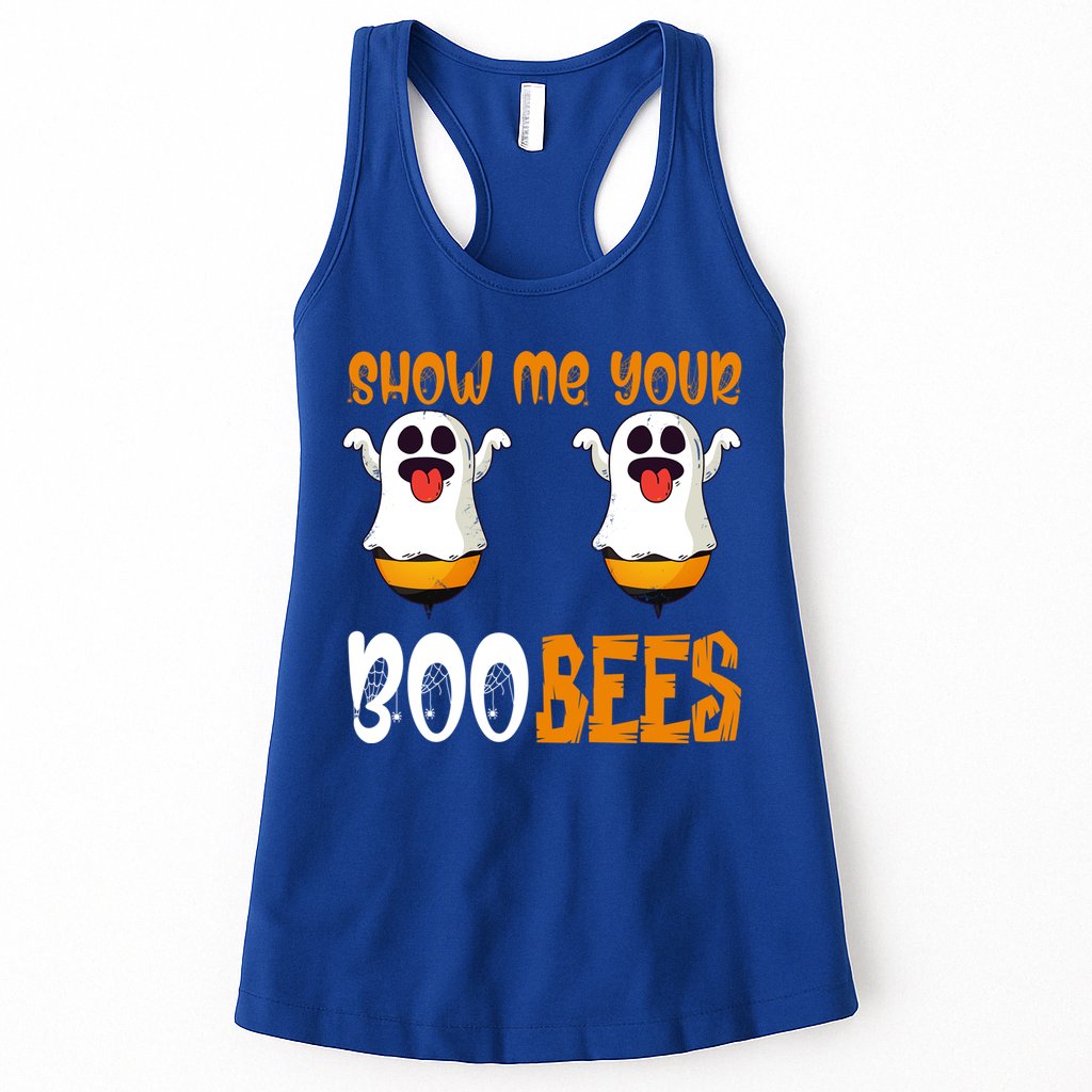 Show Me Your Boo Bees Matching Couples Halloween Costume Cute Gift Womens Tank Top