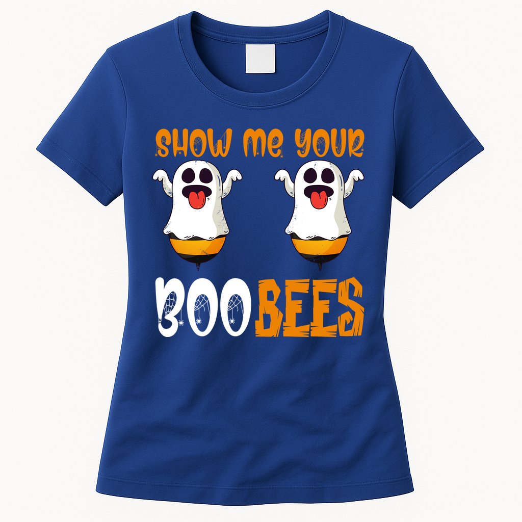 Show Me Your Boo Bees Matching Couples Halloween Costume Cute Gift Womens T-Shirt