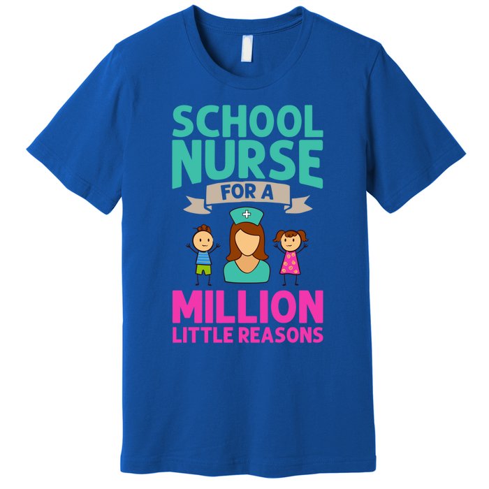 School Nurse Appreciation Assistant Nursing Education Funny Gift Premium T-Shirt