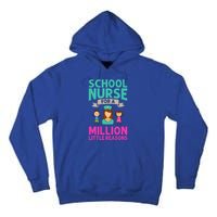 School Nurse Appreciation Assistant Nursing Education Funny Gift Tall Hoodie