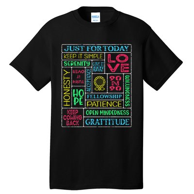 Spiritual Narcotics Anonymous Garden Tall T-Shirt