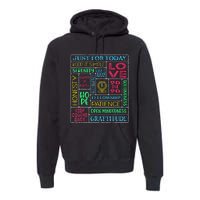 Spiritual Narcotics Anonymous Garden Premium Hoodie