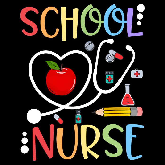 School Nurse Appreciation Nursing Nurse Day & Nurse Week Cooling Performance Crew T-Shirt