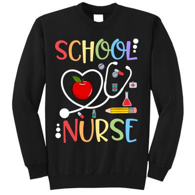 School Nurse Appreciation Nursing Nurse Day & Nurse Week Sweatshirt
