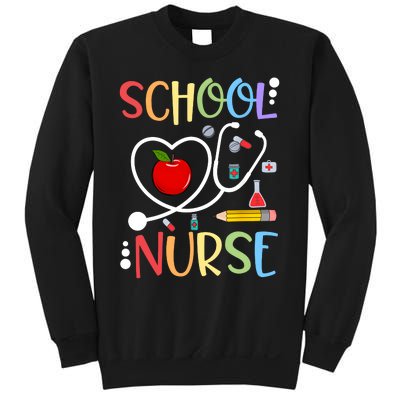 School Nurse Appreciation Nursing Nurse Day & Nurse Week Sweatshirt