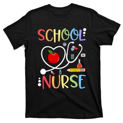 School Nurse Appreciation Nursing Nurse Day & Nurse Week T-Shirt