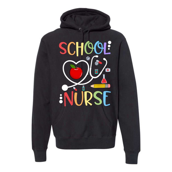 School Nurse Appreciation Nursing Nurse Day & Nurse Week Premium Hoodie