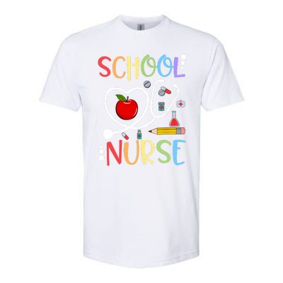 School Nurse Appreciation Nursing Nurse Day & Nurse Week Softstyle CVC T-Shirt