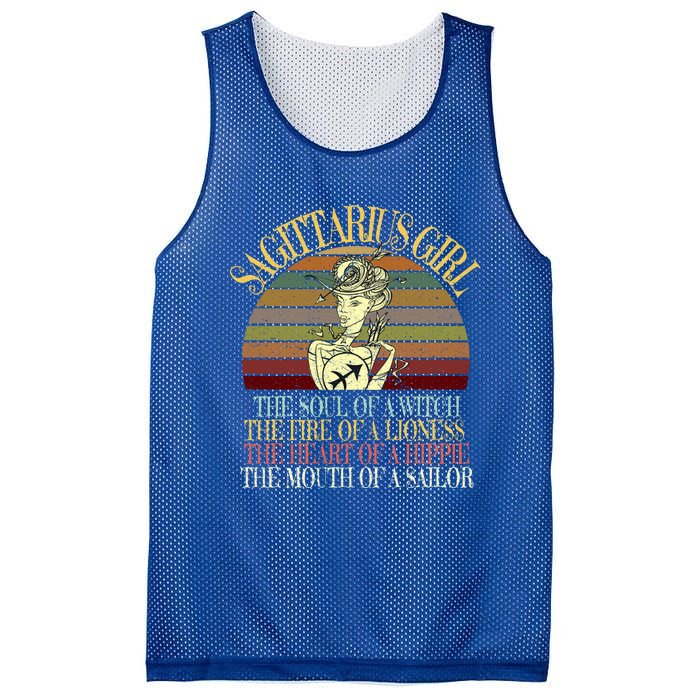 Sagittarius November And December Birthday Gift Gift Mesh Reversible Basketball Jersey Tank