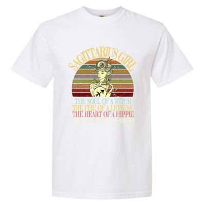 Sagittarius November And December Birthday Gift Gift Garment-Dyed Heavyweight T-Shirt