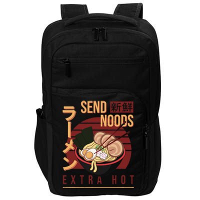 Send Noods Anime Pho Cup Ra Soup Noodles Bowl Send Noods Impact Tech Backpack