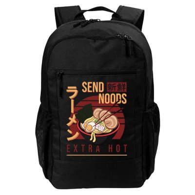 Send Noods Anime Pho Cup Ra Soup Noodles Bowl Send Noods Daily Commute Backpack