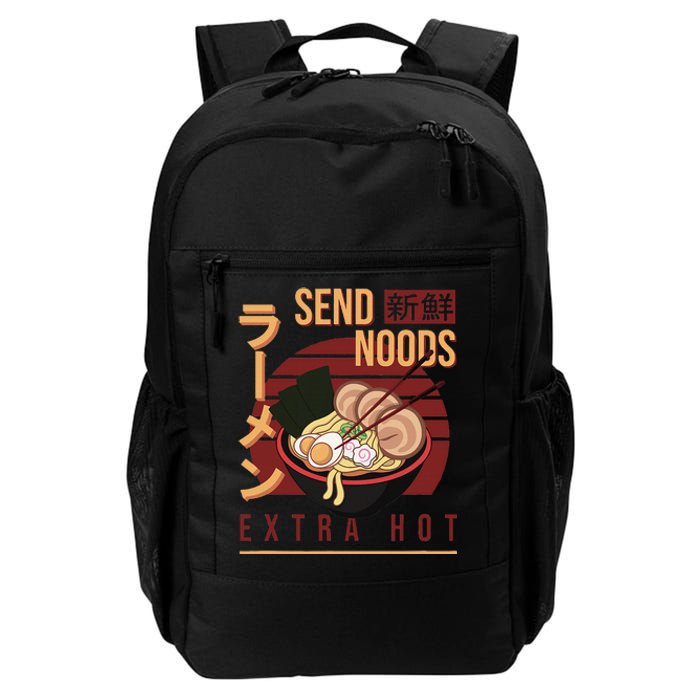 Send Noods Anime Pho Cup Ra Soup Noodles Bowl Send Noods Daily Commute Backpack