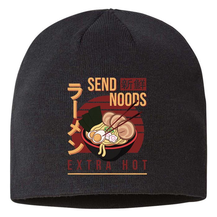 Send Noods Anime Pho Cup Ra Soup Noodles Bowl Send Noods Sustainable Beanie