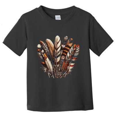 Southwest Native American Indian Feather Toddler T-Shirt