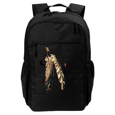 Southwest Native American Indian Tribal Art Colorful Feather Cool Gift Backpack