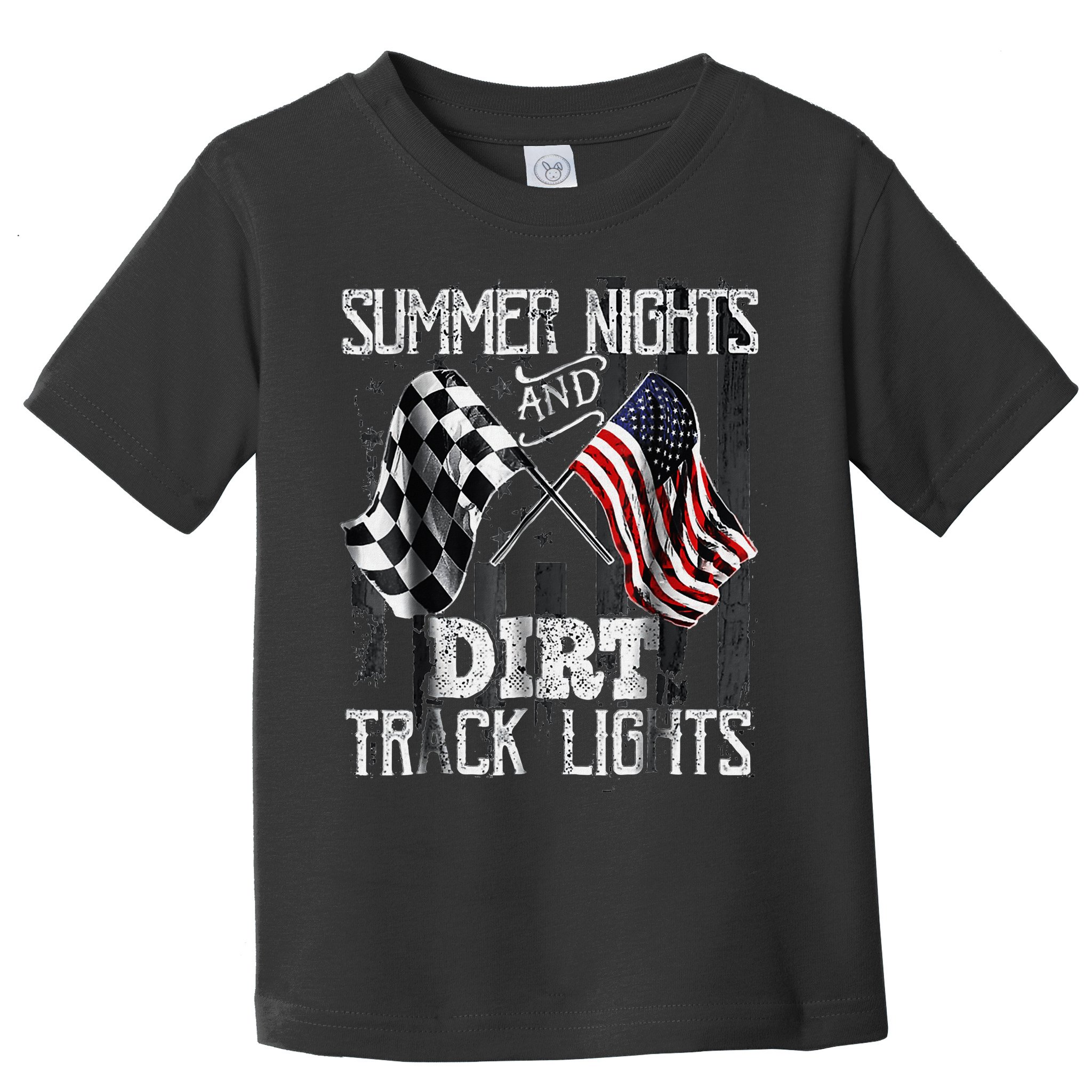 Summer Nights And Dirt Track Lights Sprint Car Racing Toddler T-Shirt