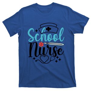 School Nurse Appreciation Heart Stethoscope Gift T-Shirt