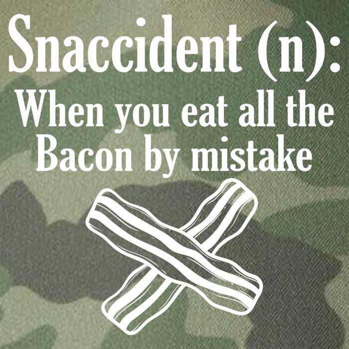 Snaccident Definition Bacon Legacy Tie Dye Trucker Hat