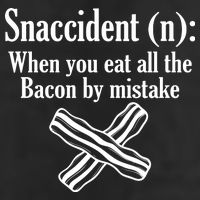 Snaccident Definition Bacon Cool Comfort Performance Bucket Hat