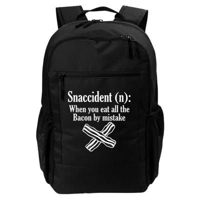 Snaccident Definition Bacon Backpack