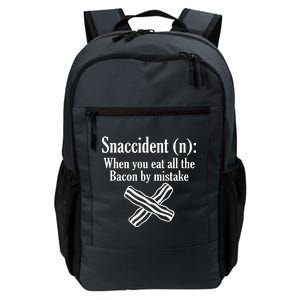 Snaccident Definition Bacon Daily Commute Backpack