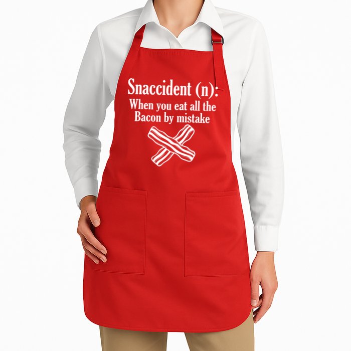 Snaccident Definition Bacon Apron