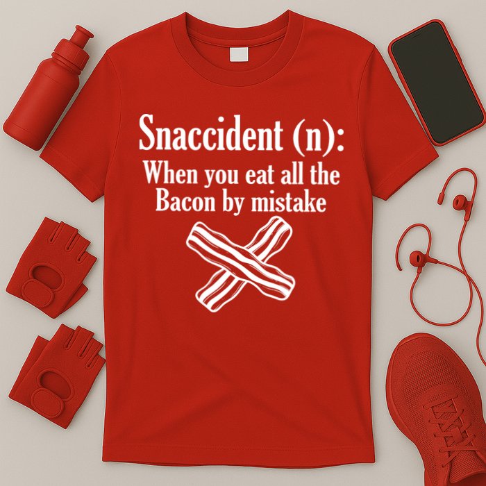 Snaccident Definition Bacon T-Shirt