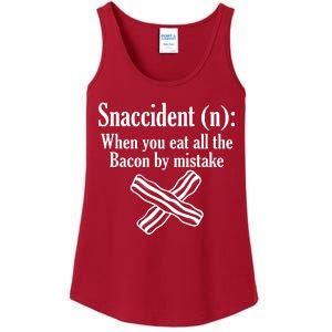 Snaccident Definition Bacon Ladies Essential Tank