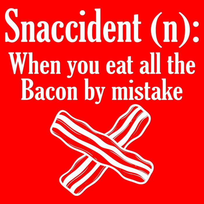 Snaccident Definition Bacon 16 in Basic Backpack