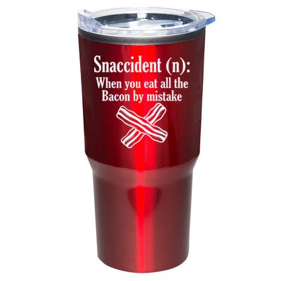 Snaccident Definition Bacon Tumbler