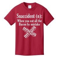 Snaccident Definition Bacon Kids T-Shirt