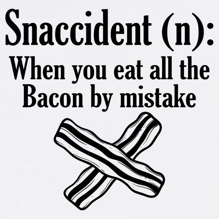 Snaccident Definition Bacon Garment-Dyed Sweatshirt