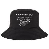 Snaccident Definition When You Eat All The Bacon Cool Comfort Performance Bucket Hat