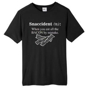 Snaccident Definition When You Eat All The Bacon Tall Fusion ChromaSoft Performance T-Shirt