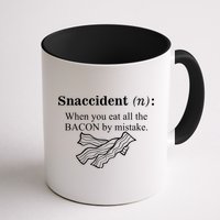 Snaccident Definition When You Eat All The Bacon Mug