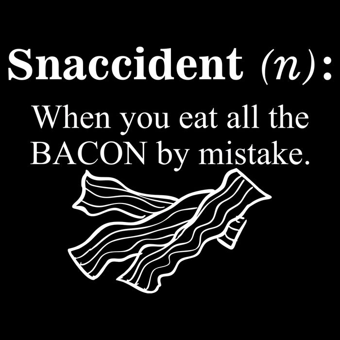Snaccident Definition When You Eat All The Bacon Wool Snapback Cap